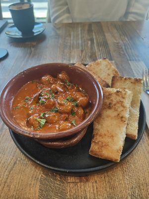 Spanish mushrooms at Smith & Deli in Collingwood