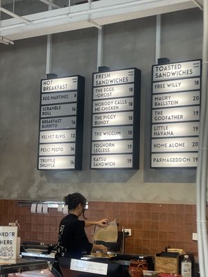 Black and white   at Smith & Deli in Collingwood