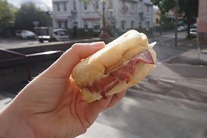 Egg McMartinez at Smith & Deli in Collingwood