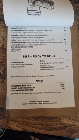 Menu Page 5 at Smith & Deli in Collingwood