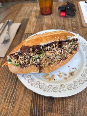 “Pork" Bahn mi was amazing   at Smith & Deli in Collingwood