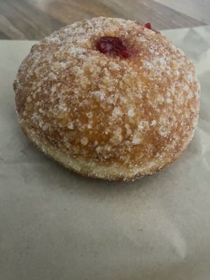 Jam donut  at Smith & Deli in Collingwood