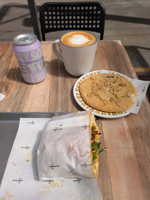 Wonderful food. The biscuit was amazing. at Smith & Deli in Collingwood