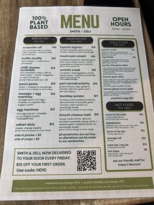   at Smith & Deli in Collingwood