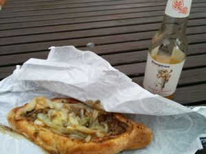 Home Alone sandwich (vegan turkey dinner) at Smith & Deli in Collingwood