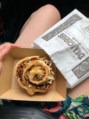 The ‘cheesymite’ scroll at Smith & Deli in Collingwood