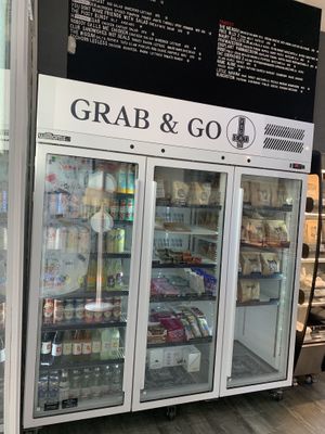 Food fridge at Smith & Deli in Collingwood