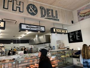 Inside at Smith & Deli in Collingwood