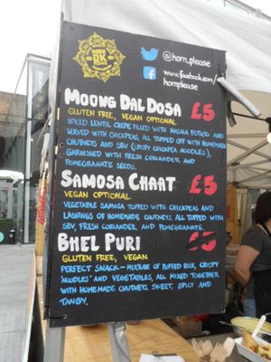 Menu at Horn Ok Please - Food Stall in South East London