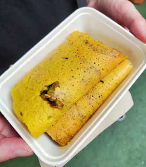 Dosa Chaat at Horn Ok Please - Food Stall in South East London