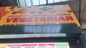 They have vegan options as well at Horn Ok Please - Food Stall in South East London