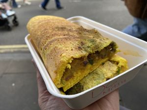 Dosa chaat  at Horn Ok Please - Food Stall in South East London