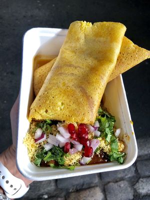 Moong Dal Dosa (Vegan) at Horn Ok Please - Food Stall in South East London