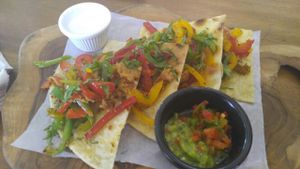 fajitas at Smoothie Shop in Jimbaran