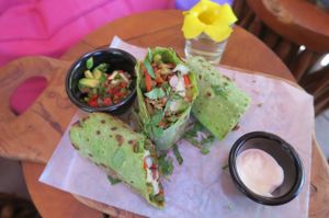 Burrito at Smoothie Shop in Jimbaran