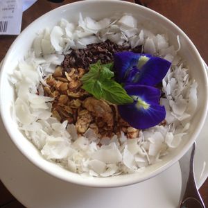 Peanut Butter Heaven / Breakfast Bowl at Smoothie Shop in Jimbaran