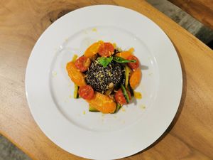 Insalata tiepida di quinoa at Lord Bio in Macerata