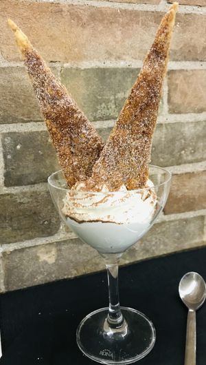 Millefoglie in calice   at Lord Bio in Macerata