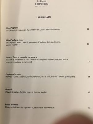   at Lord Bio in Macerata