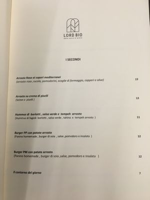   at Lord Bio in Macerata