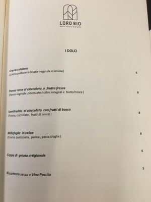   at Lord Bio in Macerata