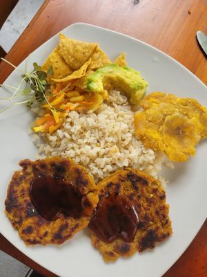 menu del dia at El Vegano Andante in Medellin