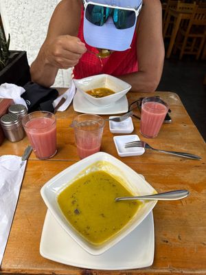 my husband is not vegan and he loved it!!  at El Vegano Andante in Medellin