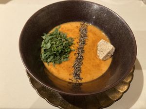 Soup  at Tudore Tranquility in Tokyo