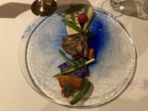 Salad  at Tudore Tranquility in Tokyo