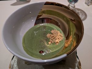 Soup at Tudore Tranquility in Tokyo