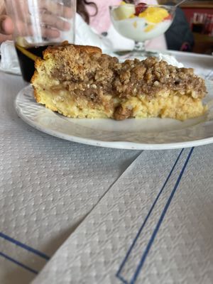 Tarta de manzana  at La Frontera in Fisterra