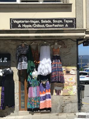 Entryway at La Frontera in Fisterra