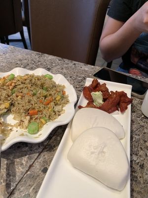 Great BBQ Bao at Green Veggie 天然齋 in Hong Kong Island