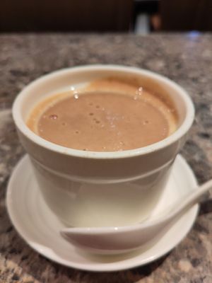 Cashew Soup at Green Veggie 天然齋 in Hong Kong Island