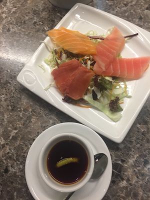 veggie sashimi at Green Veggie 天然齋 in Hong Kong Island