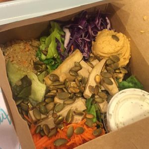 super salad was great  at Amy's Drive Thru in Rohnert Park