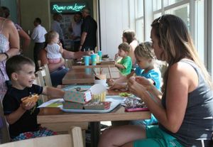 Kids love Amy's at Amy's Drive Thru in Rohnert Park