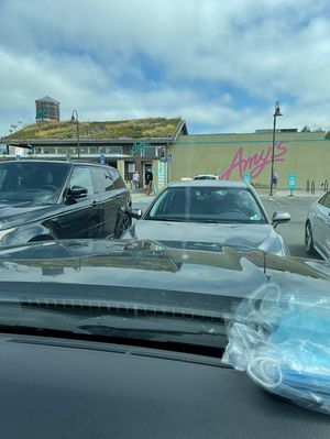 View from the parking lot  at Amy's Drive Thru in Rohnert Park