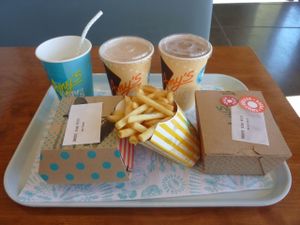 Vegan fast food from Amy's Drive Thru at Amy's Drive Thru in Rohnert Park