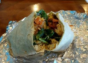 Vegan Classic Organic Breakfast Burrito at Amy's Drive Thru in Rohnert Park