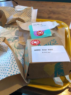 Vegan breakfast  at Amy's Drive Thru in Rohnert Park