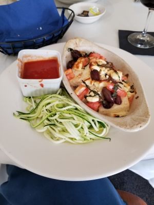 Tofu Provencal at Van Rensselaer's in South Wellfleet