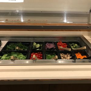Salad bar at Van Rensselaer's in South Wellfleet