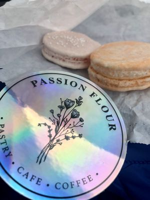 Macarons at Passion Flour Patisserie in Salt Lake City