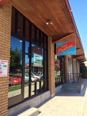 Front at Passion Flour Patisserie in Salt Lake City