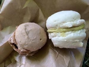 Macaroons  at Passion Flour Patisserie in Salt Lake City