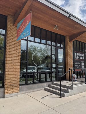 Storefront at Passion Flour Patisserie in Salt Lake City