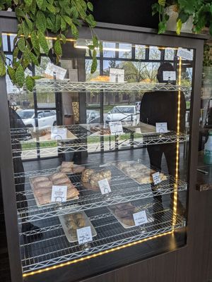 Display case at Passion Flour Patisserie in Salt Lake City