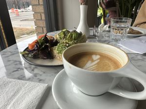 Coffee was so good!  at Passion Flour Patisserie in Salt Lake City