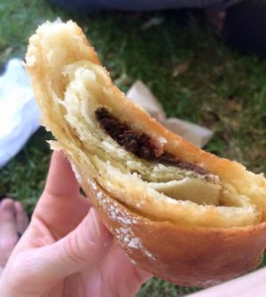 Pain au chocolat at Passion Flour Patisserie in Salt Lake City